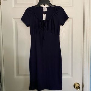 Olivia rue Dress Keyhole Tie Cinch Font Dress.